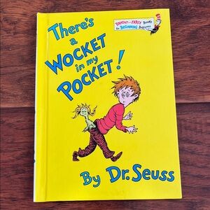 ⭐️⭐️PICK 5 / $20 There's a Wocket in My Pocket! Book by Dr. Seuss